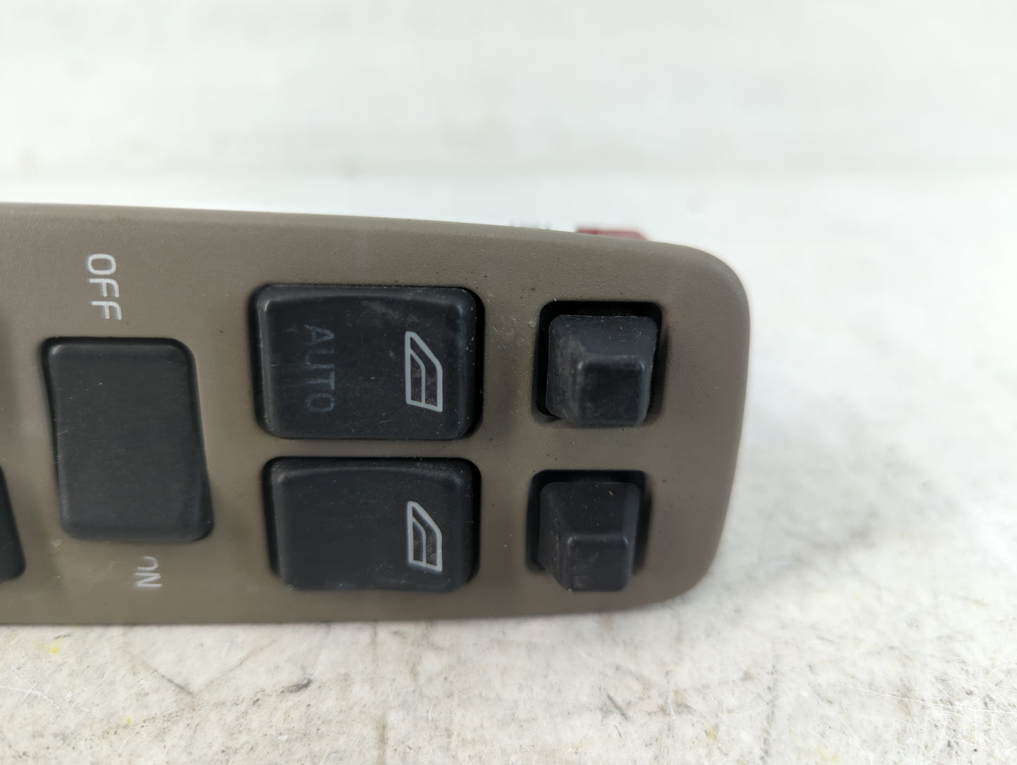 1998 Volvo Volvo 90 Series Master Power Window Switch Replacement Driver Side Left Fits OEM Used Auto Parts - Oemusedautopar