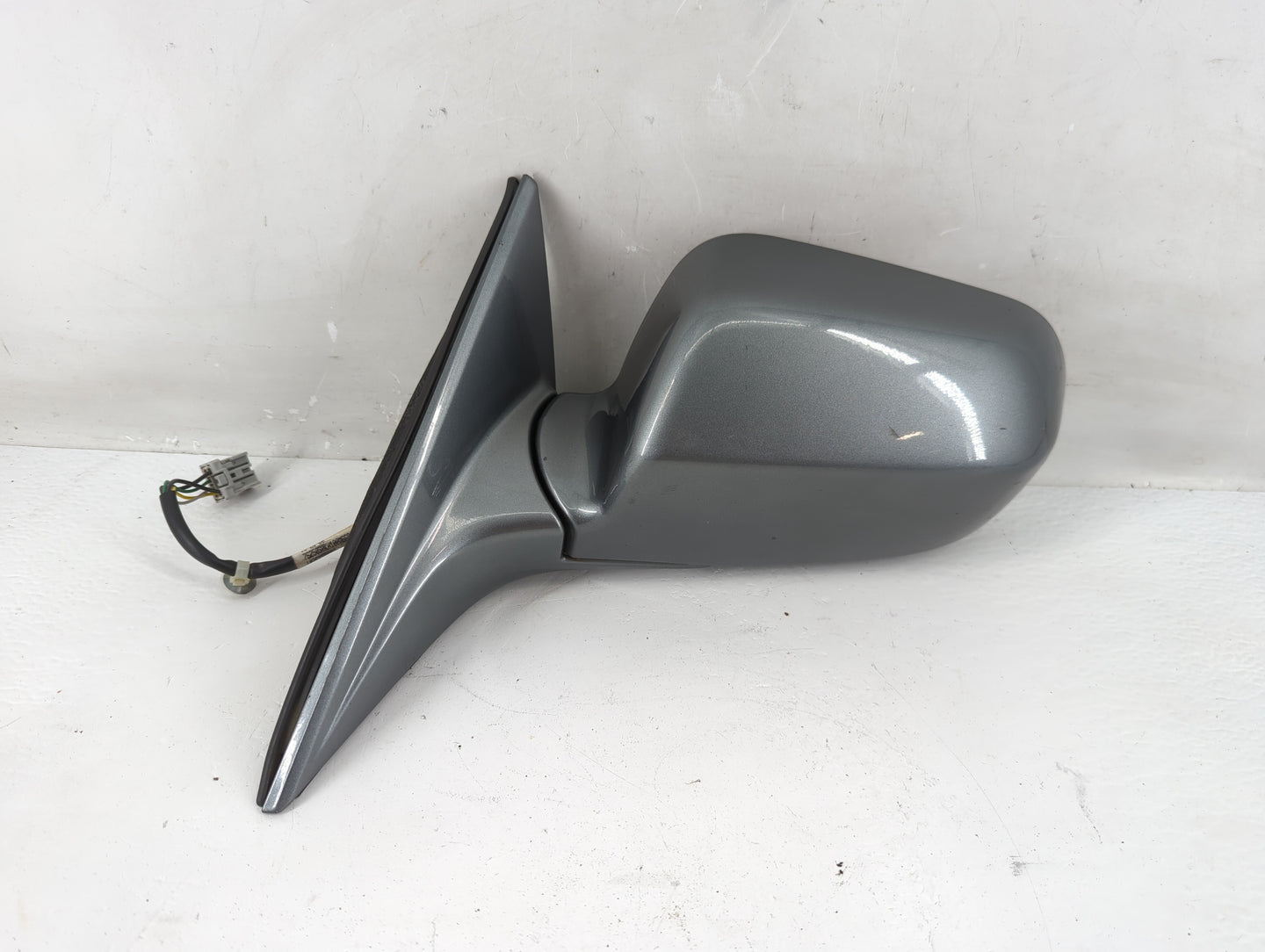 1999-2001 Acura Tl Driver Left Side View Manual Door Mirror Dark Gray - Oemusedautoparts1.com