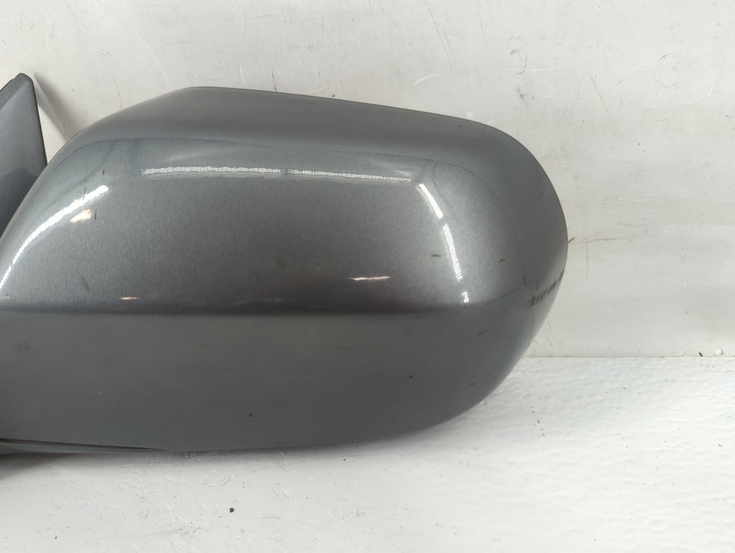 1999-2001 Acura Tl Driver Left Side View Manual Door Mirror Dark Gray - Oemusedautoparts1.com