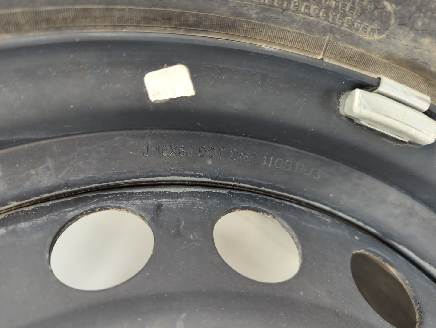 1998-2000 Bmw 323i Spare Donut Tire Wheel Rim Oem - Oemusedautoparts1.com