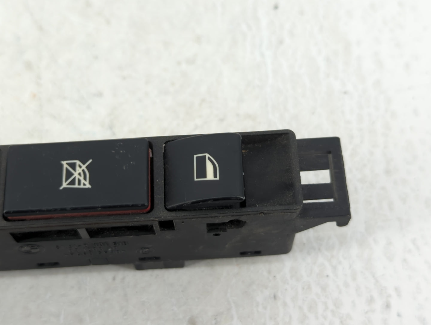 2000 Bmw 323i Master Power Window Switch Replacement Driver Side Left P/N:PA66-GF90 09 1200 10 Fits OEM Used Auto Parts - Oe