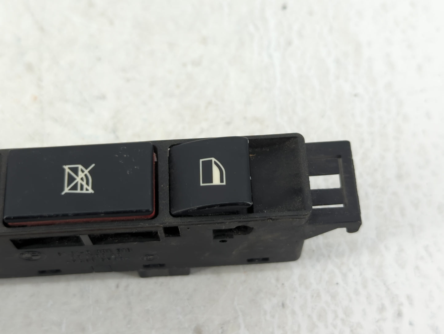 2000 Bmw 323i Master Power Window Switch Replacement Driver Side Left P/N:PA66-GF90 09 1200 10 Fits OEM Used Auto Parts - Oe
