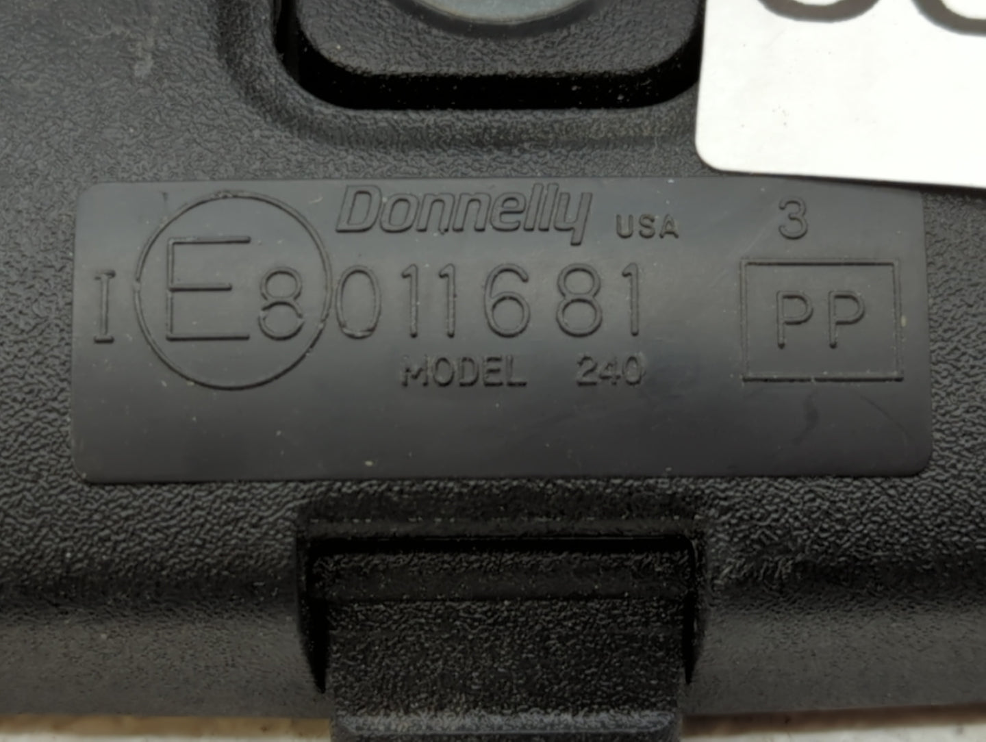 1999 Bmw 540i Interior Rear View Mirror Replacement OEM P/N:E11015313 Fits OEM Used Auto Parts - Oemusedautoparts1.com