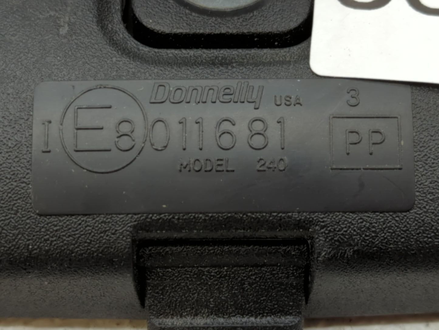 1999 Bmw 540i Interior Rear View Mirror Replacement OEM P/N:E11015313 Fits OEM Used Auto Parts - Oemusedautoparts1.com