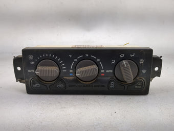 compare product 1999 Chevrolet Blazer Climate Control Module Temperature AC/Heater Replacement P/N:16247335 Fits OEM Used Auto Parts