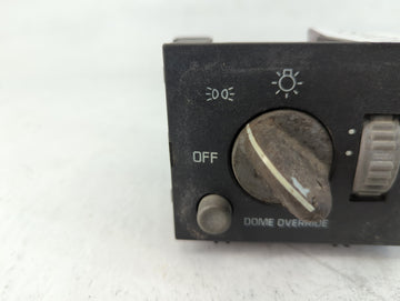 1999 Chevrolet C1500 Headlight Head Light Switch Lamp Control Gm15019005