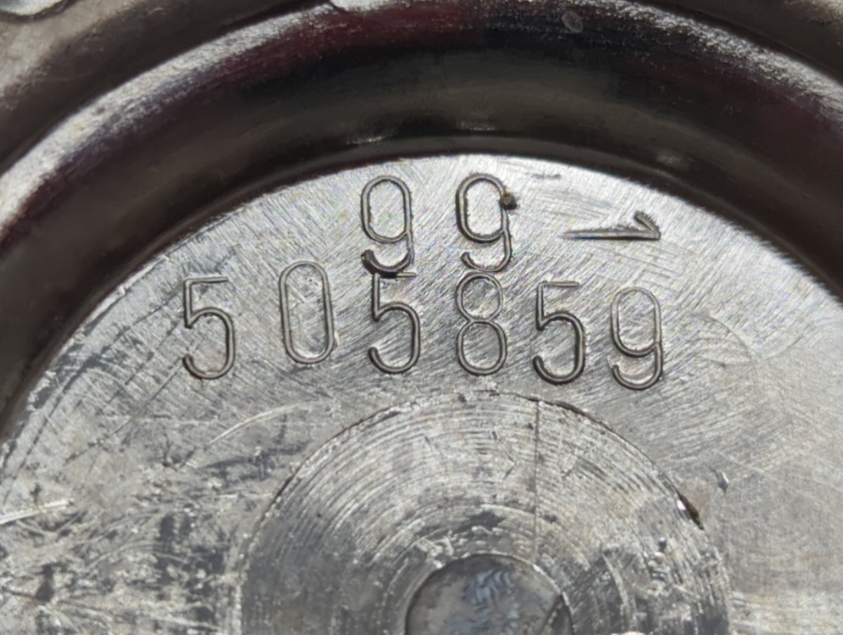 1999 Chevrolet Corvette Rim Wheel Center Cap Black 408321 - Oemusedautoparts1.com