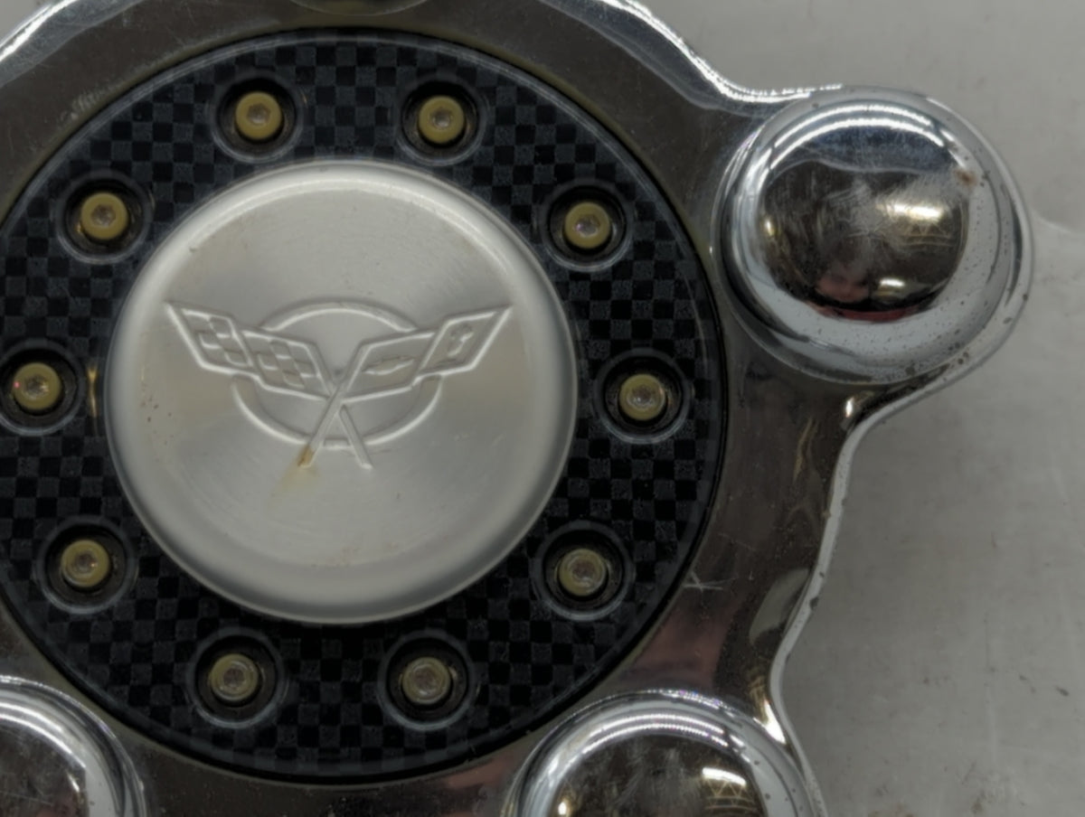 1999 Chevrolet Corvette Rim Wheel Center Cap Black 408451 - Oemusedautoparts1.com