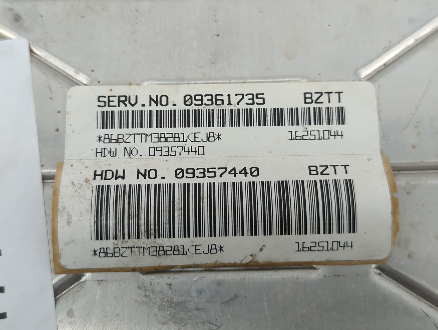 1999 Chevrolet Lumina PCM Engine Control Computer ECU ECM PCU OEM P/N:09357440 09361735 Fits Fits 2000 OEM Used Auto Parts -