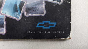 1999 Chevrolet Malibu Owners Manual Book Guide P/N:10409486 OEM Used Auto Parts