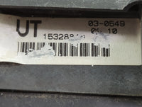 1999 Chevrolet S10 Blazer Fusebox Fuse Box Panel Relay Module P/N:15328910 03-0549 Fits OEM Used Auto Parts - Oemusedautopar