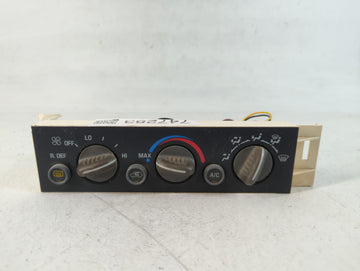 1999-2002 Chevrolet Silverado 1500 Climate Control Module Temperature AC/Heater Replacement P/N:92086-2 Fits OEM Used Auto P