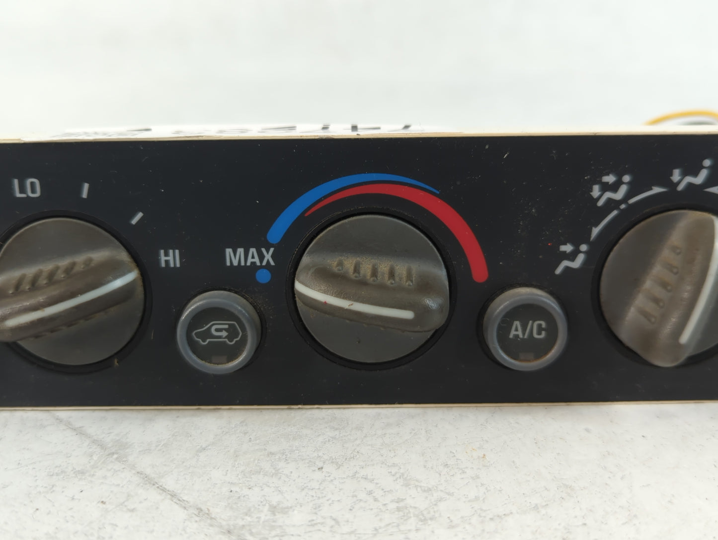 1999-2002 Chevrolet Silverado 1500 Climate Control Module Temperature AC/Heater Replacement P/N:92086-2 Fits OEM Used Auto P