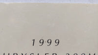 1999 Chrysler 300m Owners Manual Book Guide OEM Used Auto Parts - Oemusedautoparts1.com