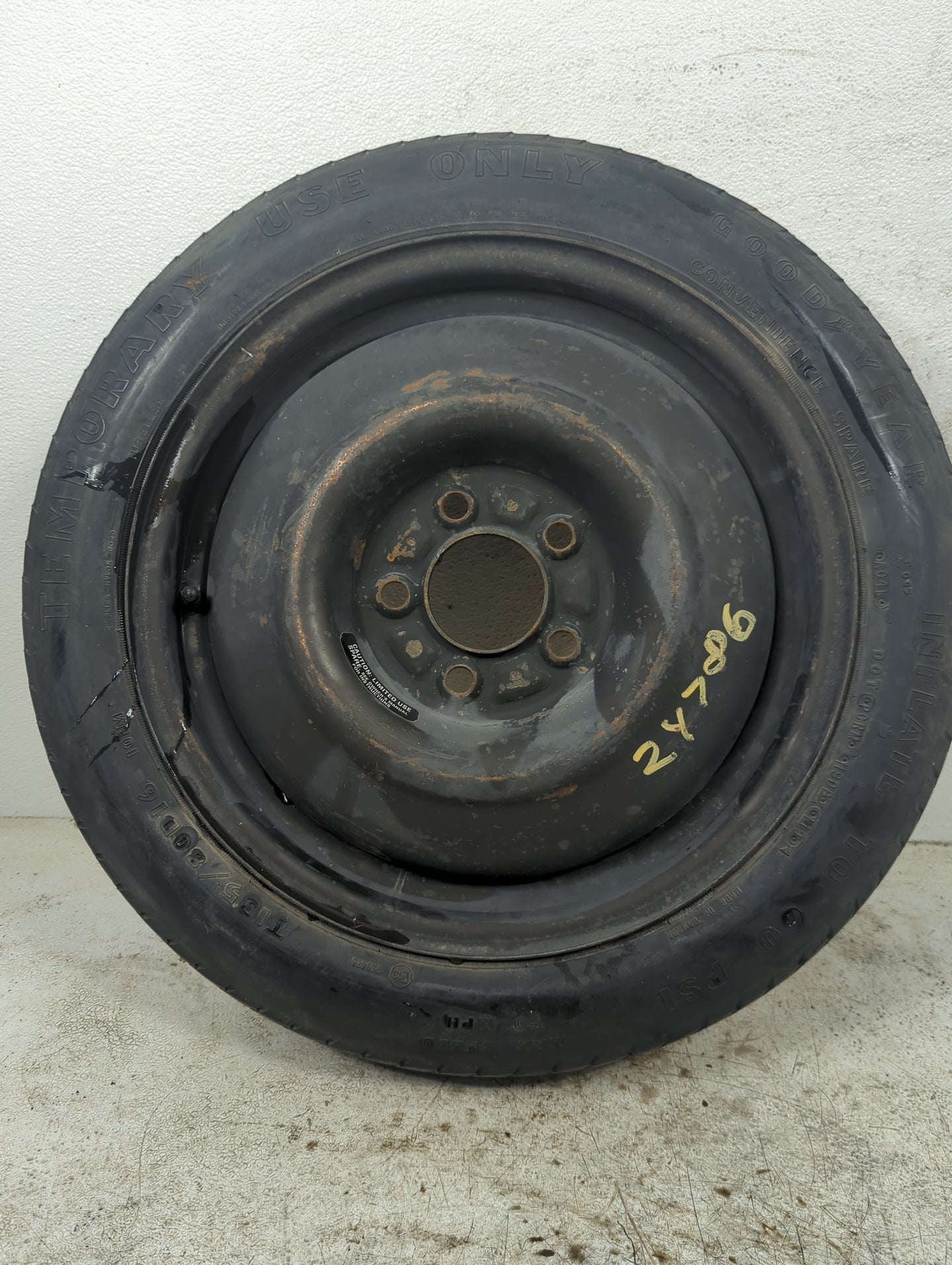 1999 Chrysler Intrepid Spare Donut Tire Wheel Rim Oem - Oemusedautoparts1.com