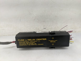 compare product 1999 Chrysler Lhs Fusebox Fuse Box Panel Relay Module Fits OEM Used Auto Parts