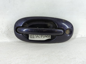 1999 Dodge Caravan Driver Front Left Door Handle Exterior Assembly Purple - Oemusedautoparts1.com