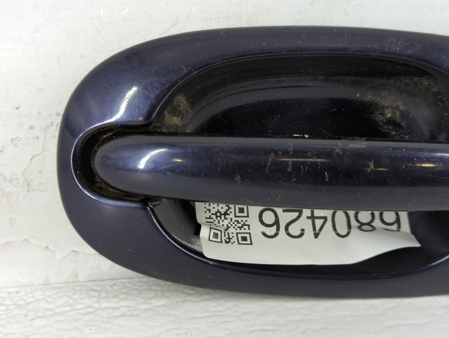 1999 Dodge Caravan Driver Front Left Door Handle Exterior Assembly Purple - Oemusedautoparts1.com