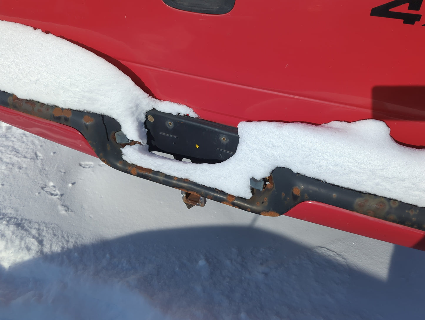 1997-2004 Dodge Dakota Rear Bumper Assembly Oem 1318685 - Oemusedautoparts1.com