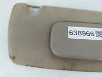 1999 Dodge Durango Sun Visor Shade Replacement Passenger Right Mirror Fits OEM Used Auto Parts - Oemusedautoparts1.com