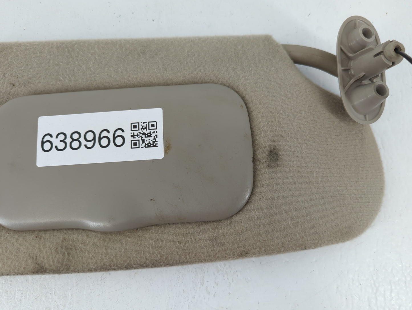 1999 Dodge Durango Sun Visor Shade Replacement Passenger Right Mirror Fits OEM Used Auto Parts - Oemusedautoparts1.com