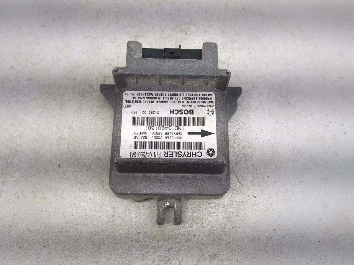 1999-1999 Dodge Intrepid Safety Restraint Srs Airbag Control Module - Oemusedautoparts1.com