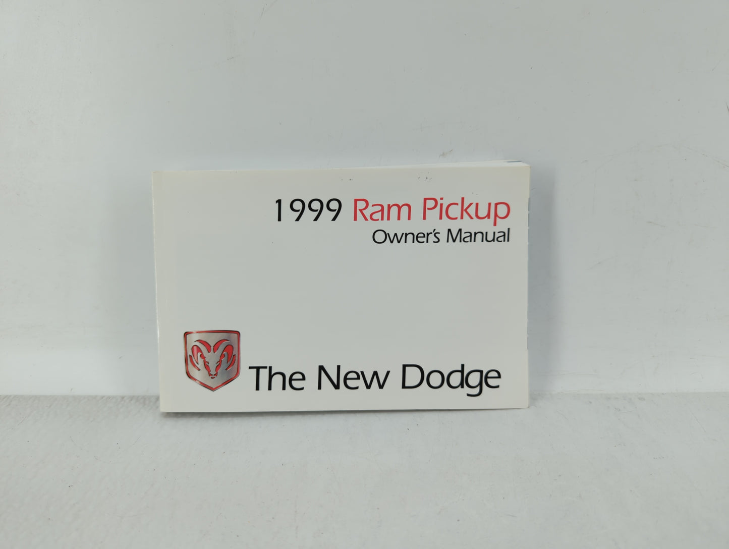 1999 Dodge Ram 1500 Owners Manual Book Guide OEM Used Auto Parts - Oemusedautoparts1.com