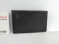 1999 Dodge Ram 1500 Owners Manual Book Guide OEM Used Auto Parts - Oemusedautoparts1.com