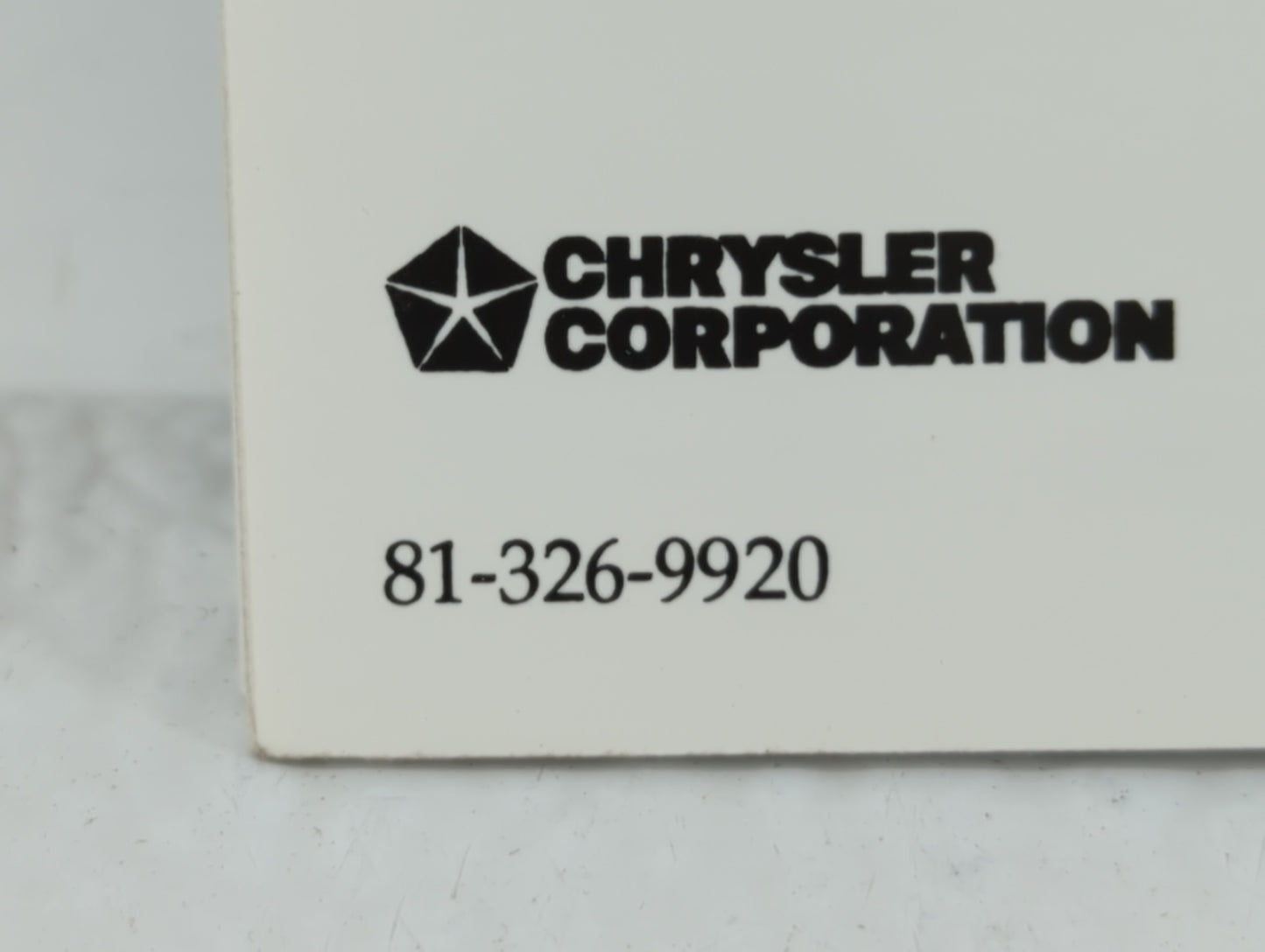 1999 Dodge Ram 1500 Owners Manual Book Guide OEM Used Auto Parts - Oemusedautoparts1.com