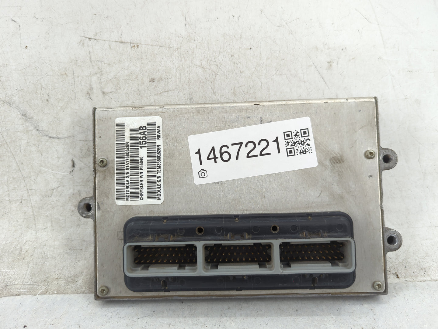 1999 Dodge Ram 2500 PCM Engine Control Computer ECU ECM PCU OEM P/N:P56040156AB Fits OEM Used Auto Parts - Oemusedautoparts1