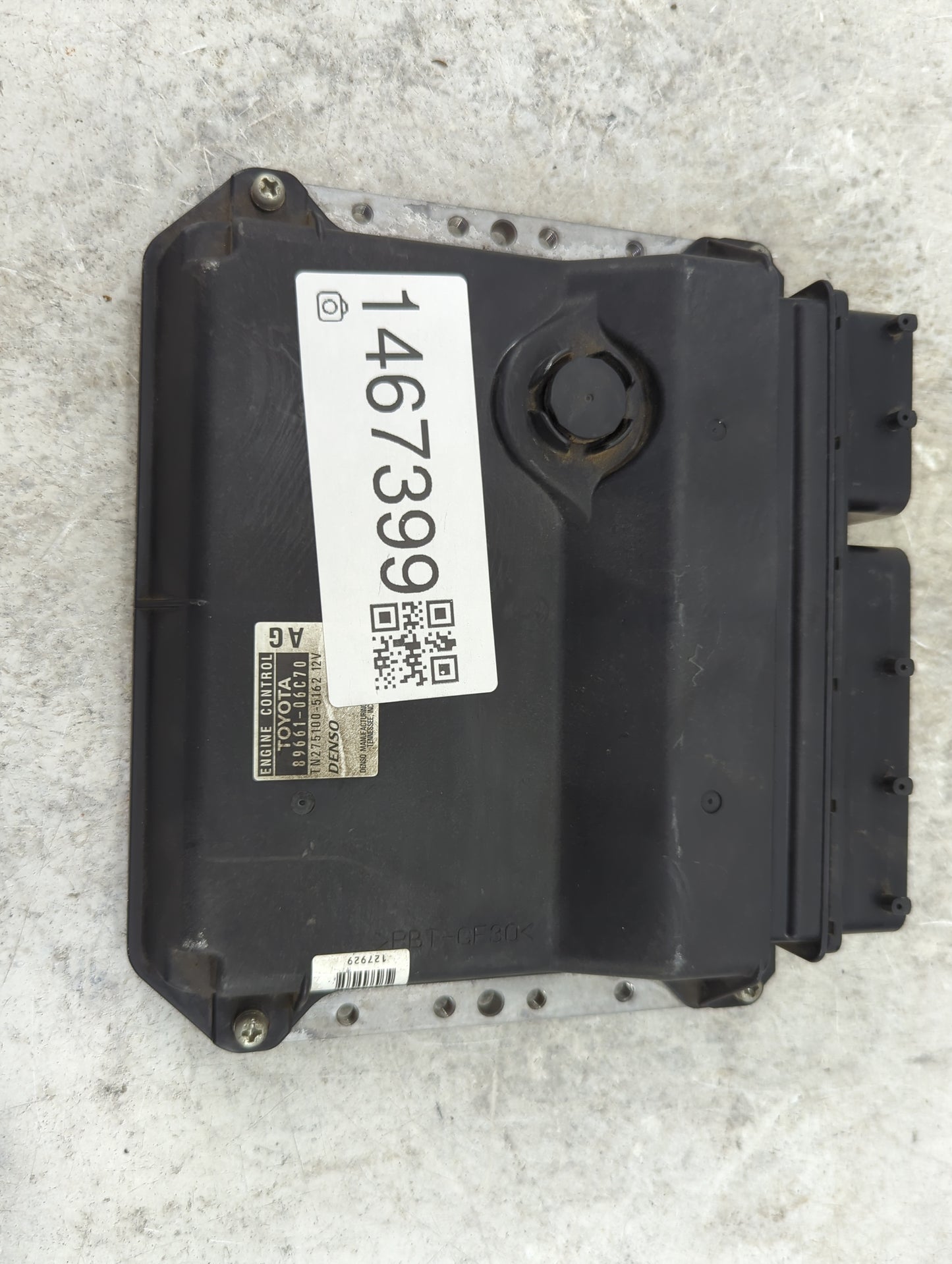 1999 Dodge Ram 2500 PCM Engine Control Computer ECU ECM PCU OEM P/N:89661-06C7 Fits OEM Used Auto Parts - Oemusedautoparts1.