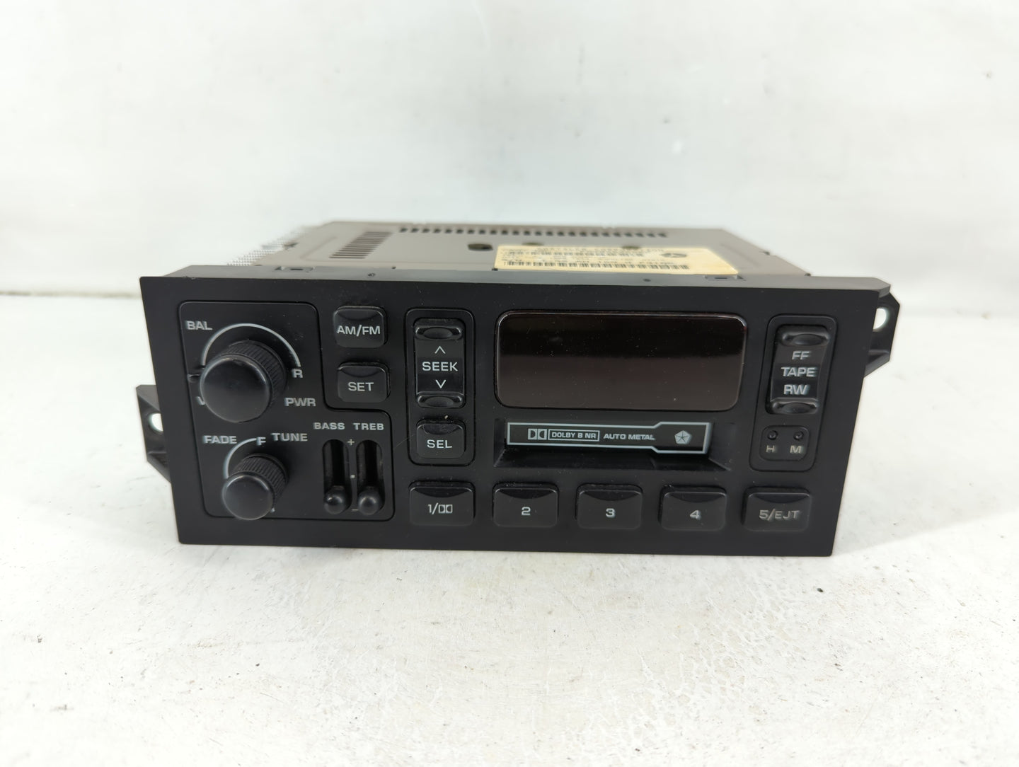 1995-2000 Dodge Stratus Radio AM FM Cd Player Receiver Replacement P/N:P04858558AE Fits Fits 1995 1996 1997 1998 1999 2000 O