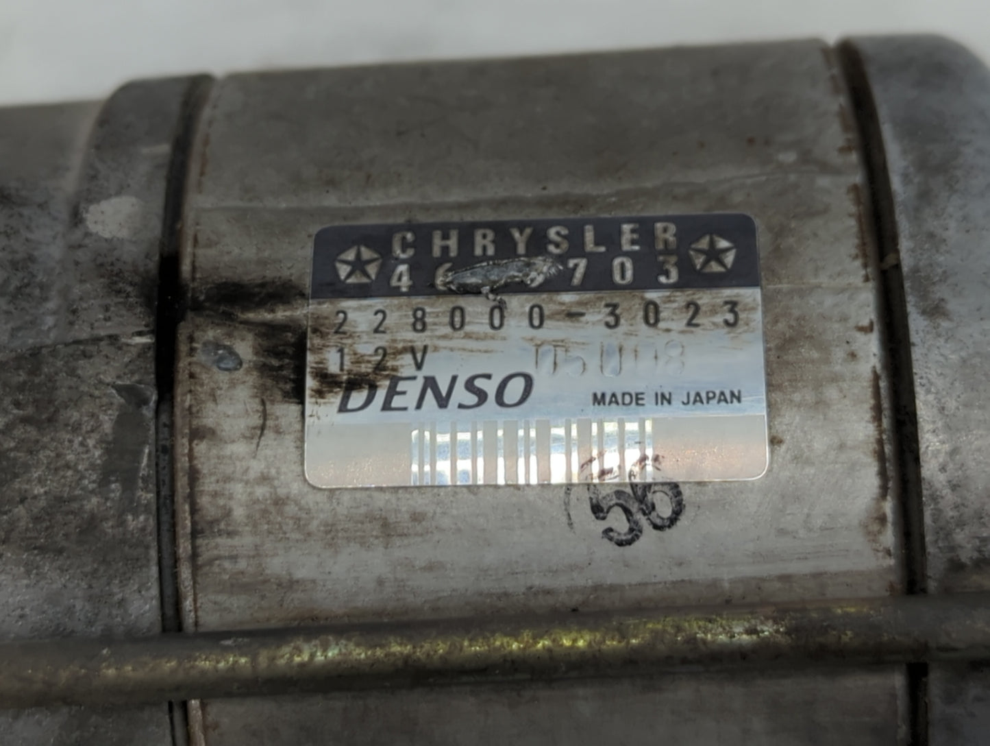 1995-2000 Dodge Stratus Car Starter Motor Solenoid OEM P/N:228000-3023 Fits Fits 1995 1996 1997 1998 1999 2000 OEM Used Auto