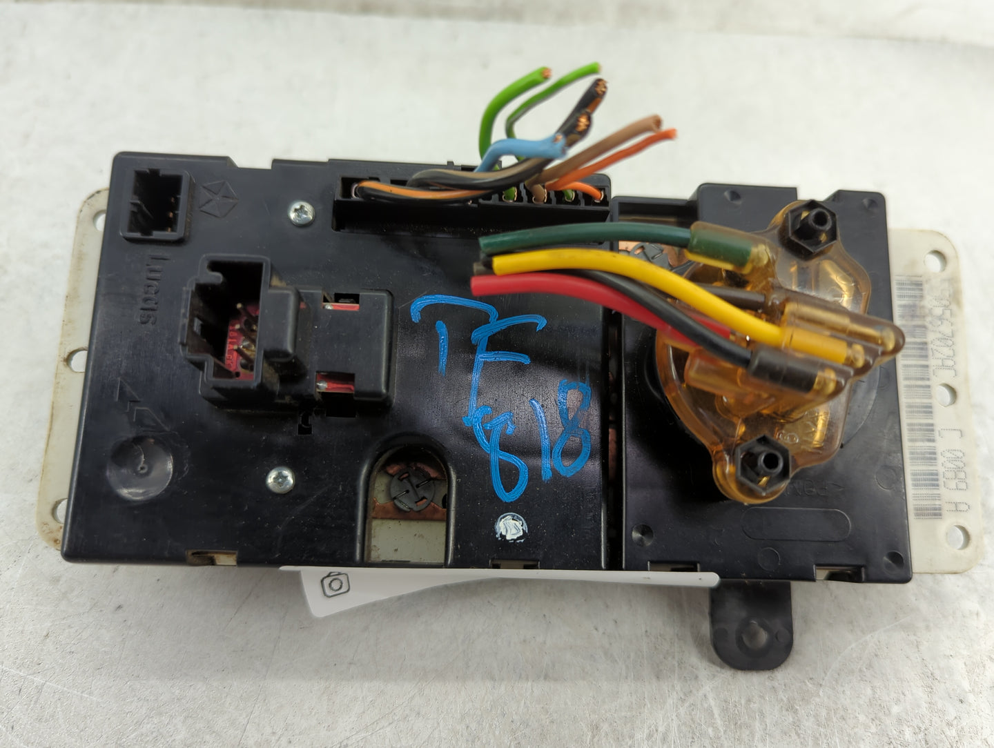 1999 Dodge Ram 1500 Climate Control Module Temperature AC/Heater Replacement Fits OEM Used Auto Parts - Oemusedautoparts1.co