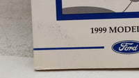 1999 Ford Escort Owners Manual Book Guide OEM Used Auto Parts - Oemusedautoparts1.com