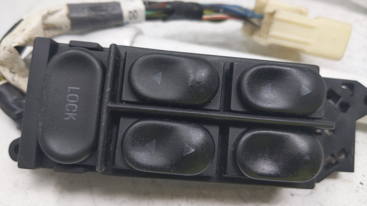 1999 Ford Escort Master Power Window Switch Replacement Driver Side Left Fits OEM Used Auto Parts - Oemusedautoparts1.com