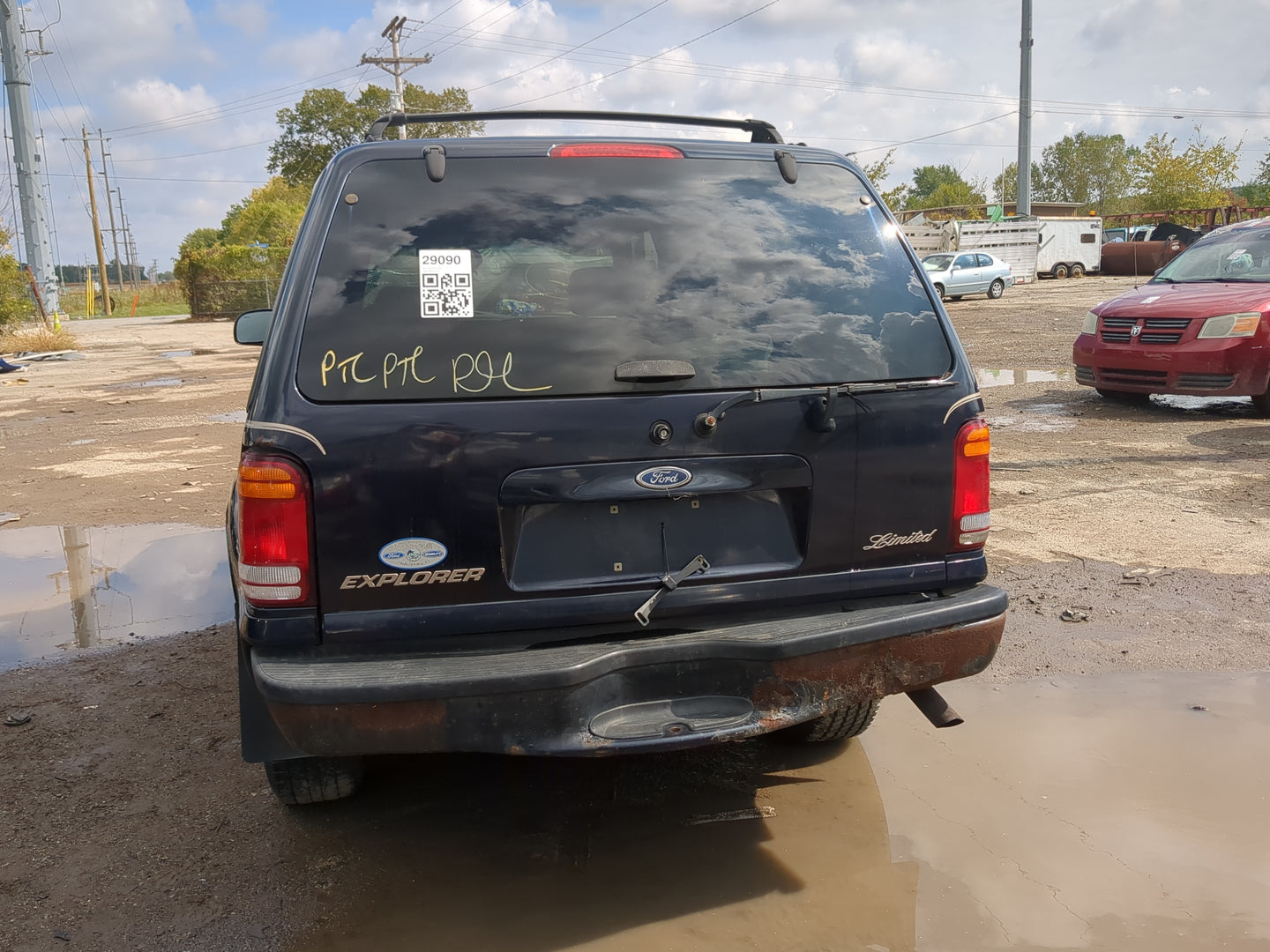 1998-2001 Ford Explorer Trunk/decklid/hatch/tailgate Oem - Oemusedautoparts1.com