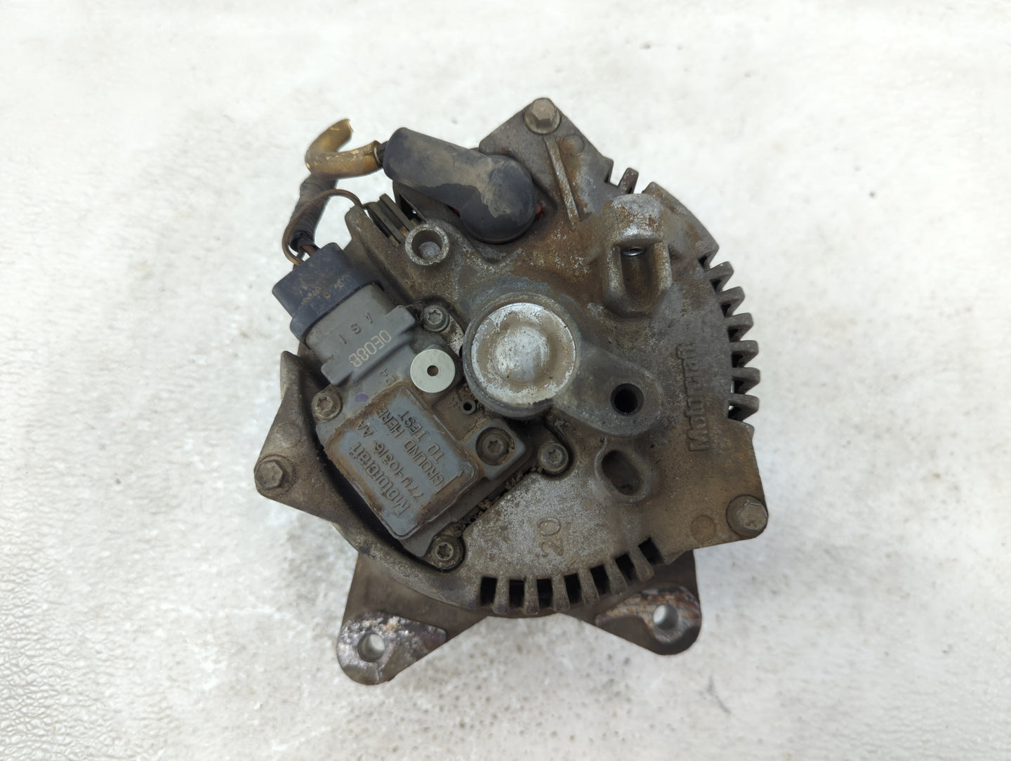 1997-2002 Ford F-150 Alternator Replacement Generator Charging Assembly Engine OEM P/N:F77U-10316-AA R111751A Fits OEM Used 