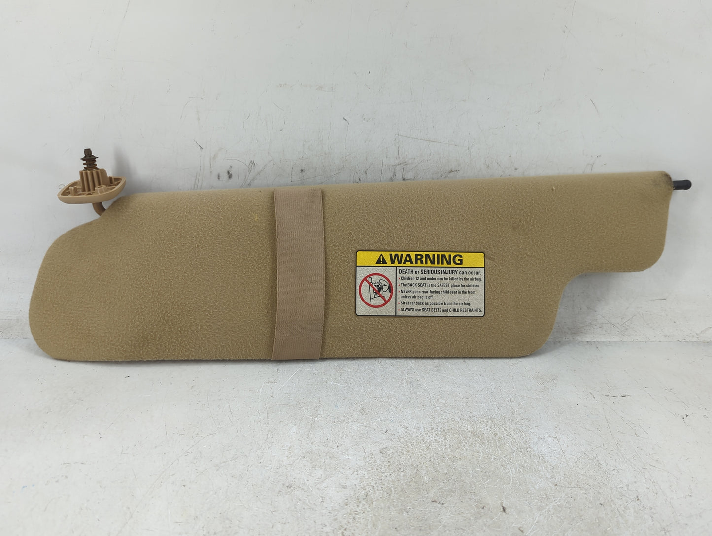 1999 Ford F-150 Sun Visor Shade Replacement Driver Left Mirror Fits OEM Used Auto Parts - Oemusedautoparts1.com