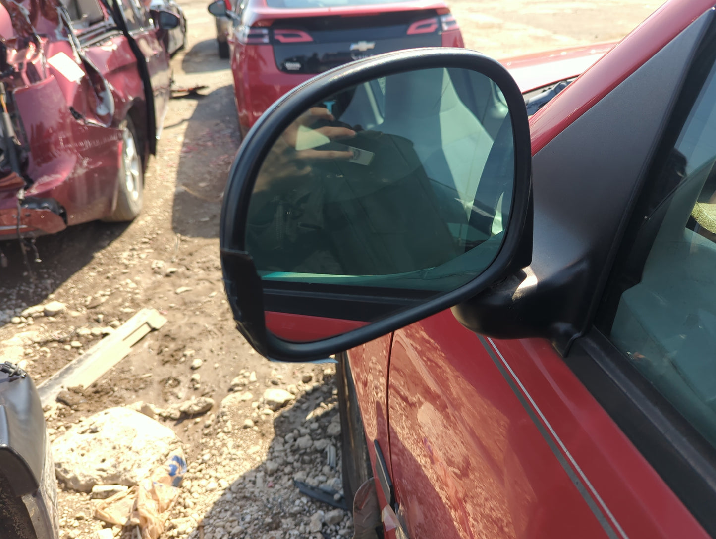 1997-2002 Ford F-150 Driver Side View Mirror - Left Door Mirror OEM Used - Oemusedautoparts1.com