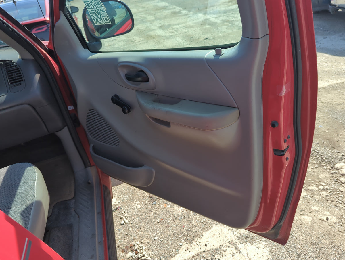 1999 Ford F-150 Front Right Passenger Interior Door Panel Trim - Oemusedautoparts1.com