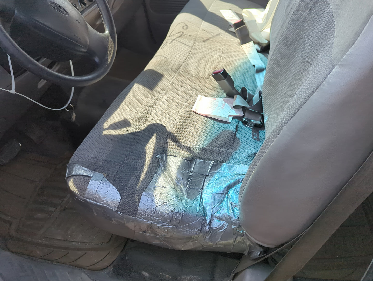 1999-2000 Ford F-150 Driver Front Seat Oem - Oemusedautoparts1.com