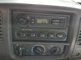 compare product 1999-2002 Ford F-150 Radio AM FM Cd Player Receiver Replacement Fits Fits 1998 1999 2000 2001 2002 OEM Used Auto Parts