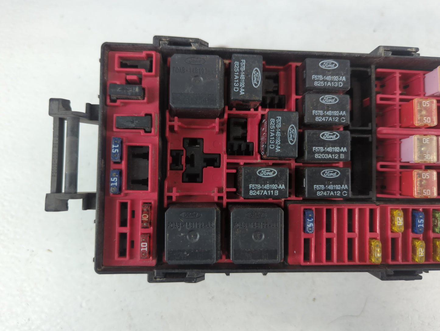 1999 Ford F-150 Fusebox Fuse Box Panel Relay Module P/N:XF2T-14A003-AA Fits OEM Used Auto Parts - Oemusedautoparts1.com
