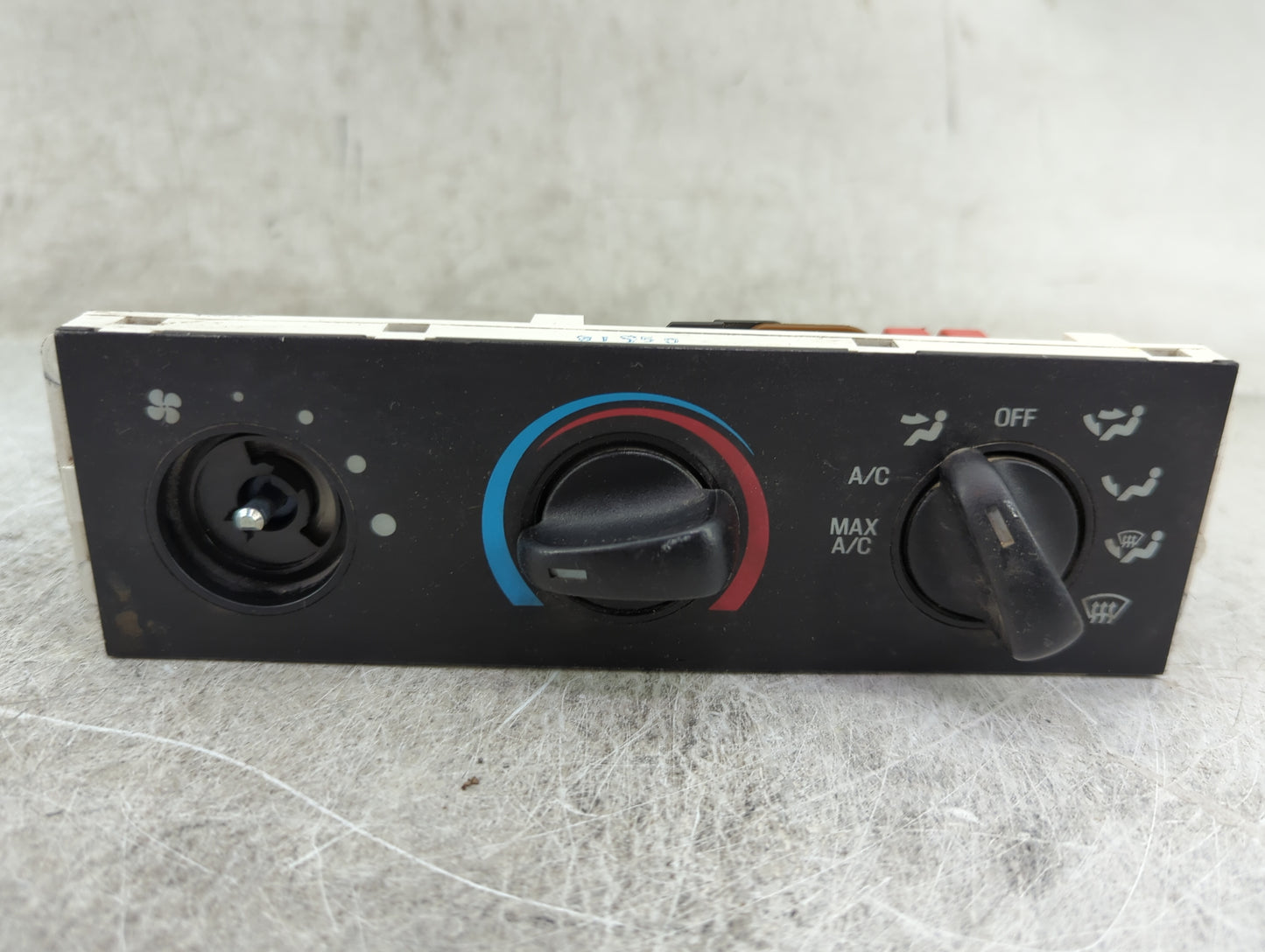 1999 Ford Ranger Climate Control Module Temperature AC/Heater Replacement Fits OEM Used Auto Parts - Oemusedautoparts1.com