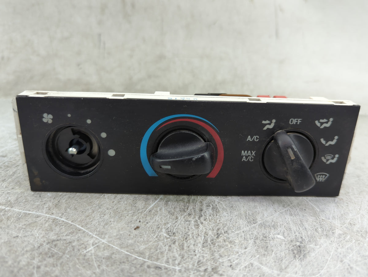 1999 Ford Ranger Climate Control Module Temperature AC/Heater Replacement Fits OEM Used Auto Parts - Oemusedautoparts1.com