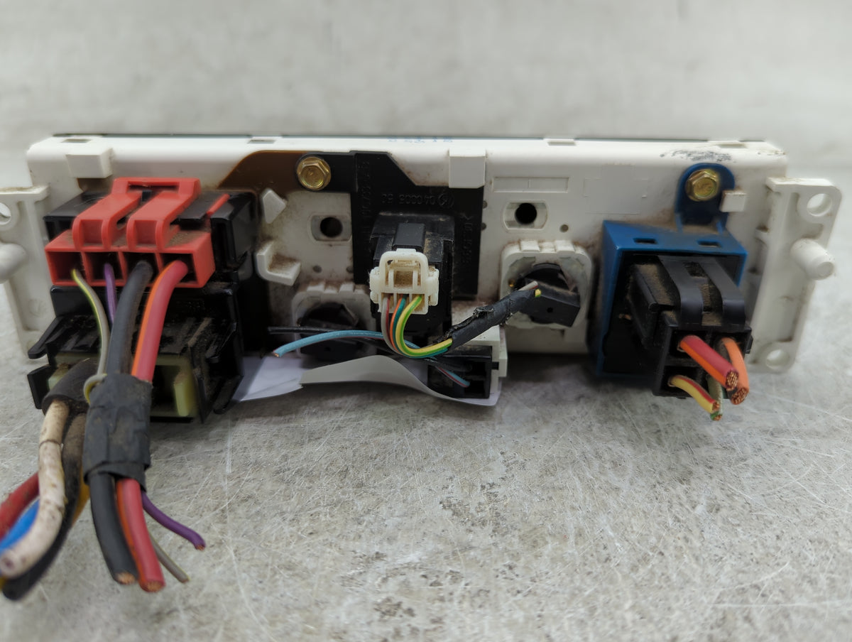 1999 Ford Ranger Climate Control Module Temperature AC/Heater Replacement Fits OEM Used Auto Parts - Oemusedautoparts1.com