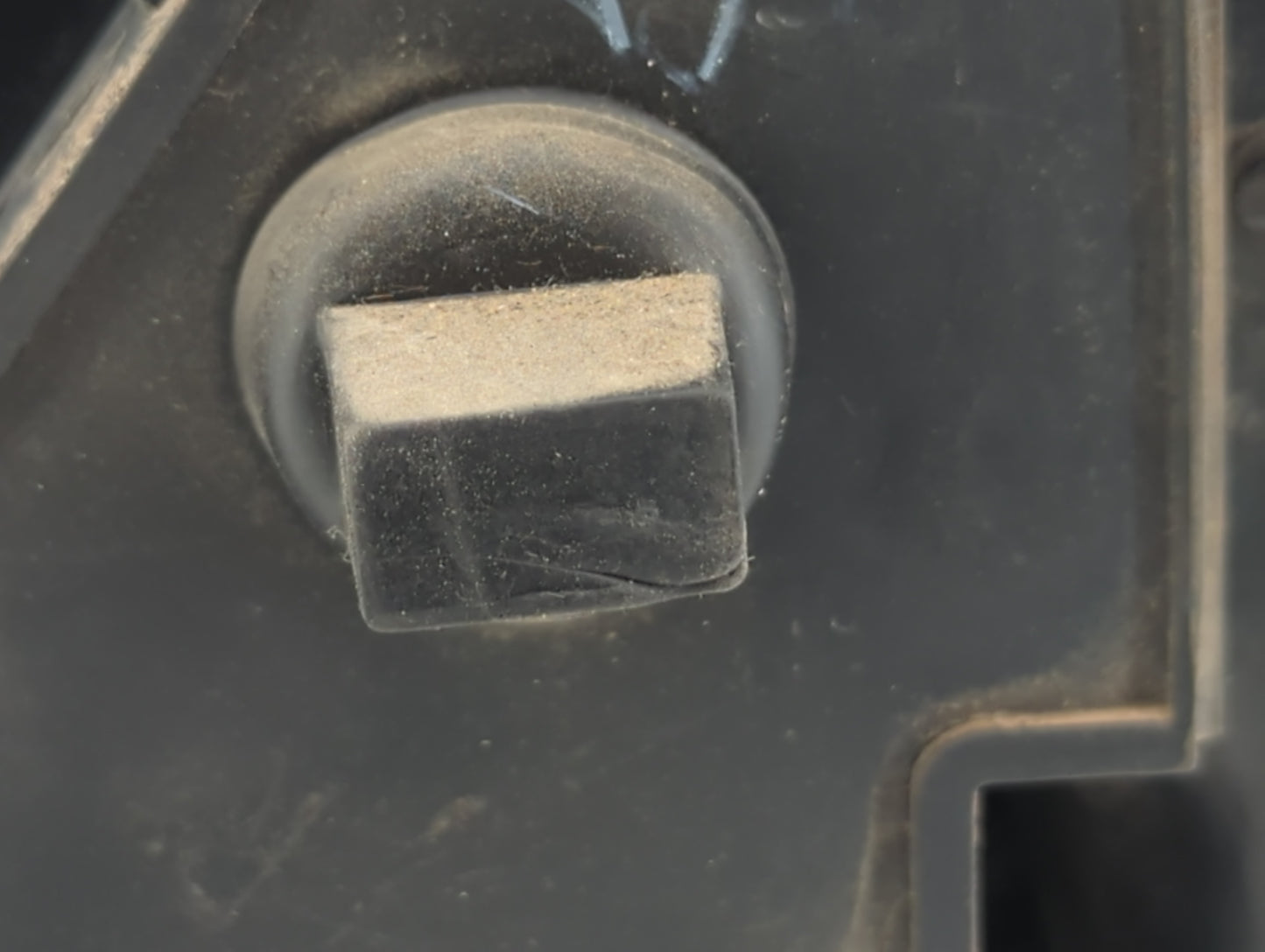 1995-2005 Ford Ranger Passenger Right Side View Manual Door Mirror Black - Oemusedautoparts1.com