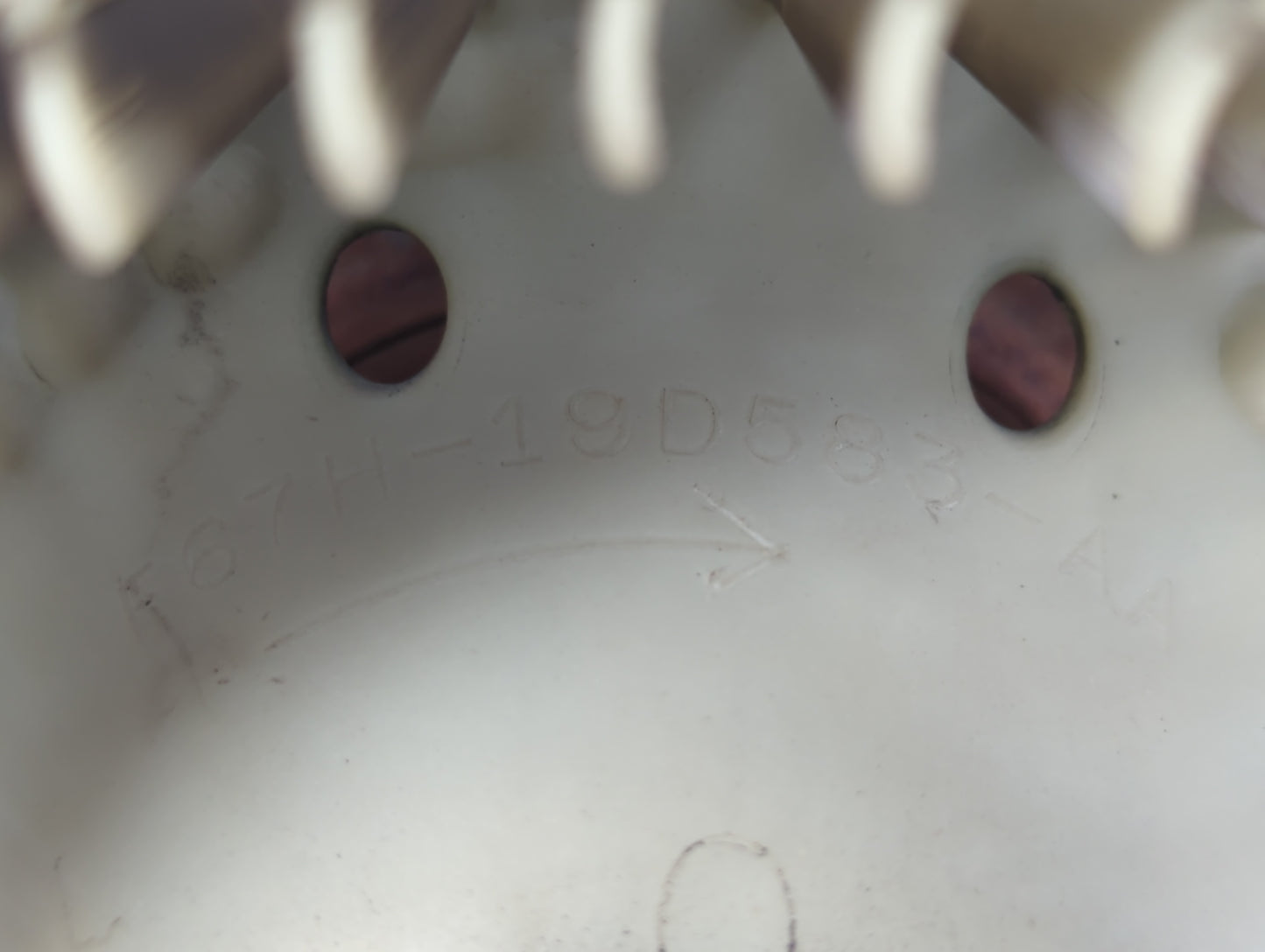 1998-1999 Ford Ranger Rear Heater AC Blower Motor P/N:F67H-19D583-AA Fits Fits 1998 1999 OEM Used Auto Parts - Oemusedautopa