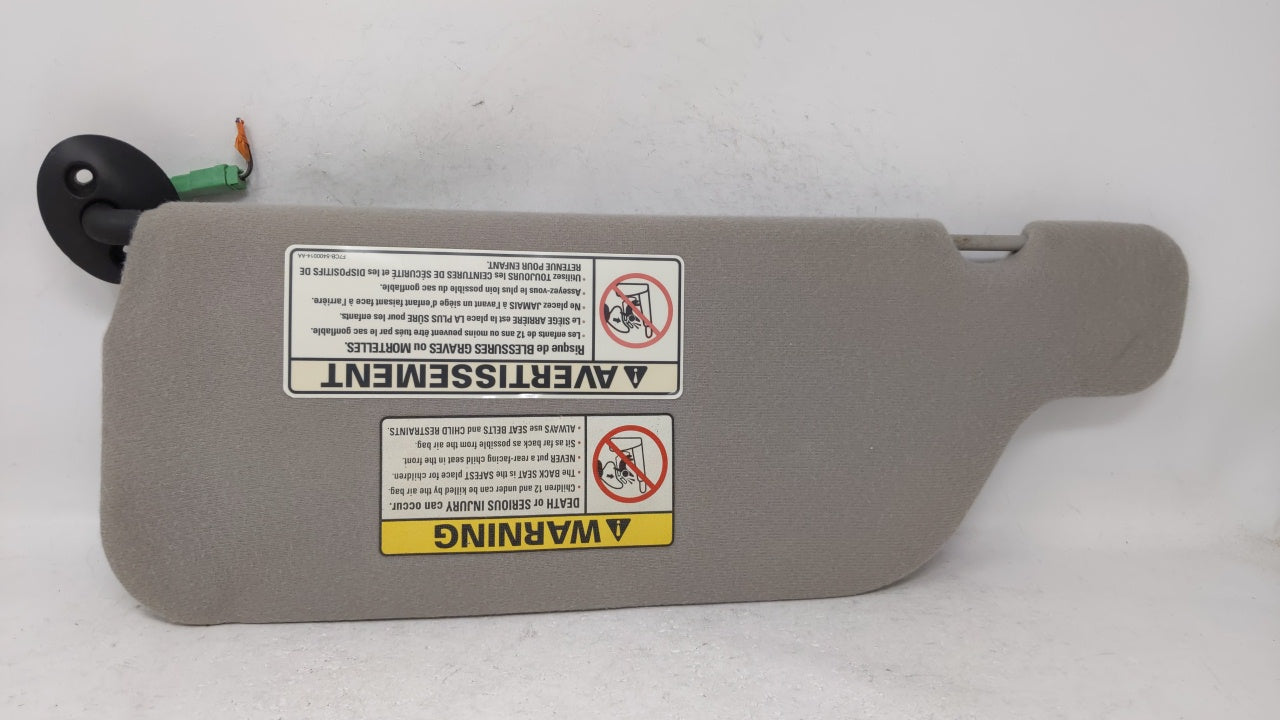 1999 Ford Windstar Sun Visor Shade Replacement Passenger Right Mirror Fits OEM Used Auto Parts - Oemusedautoparts1.com